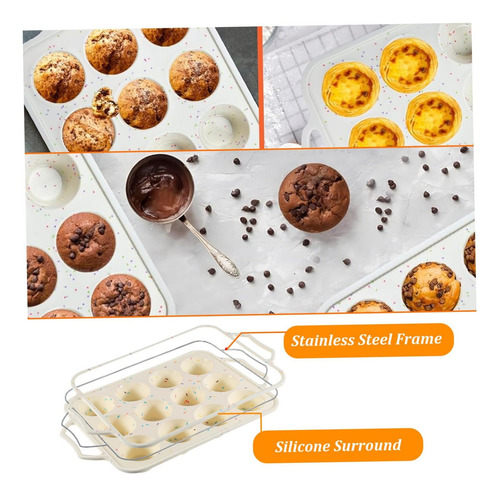 Moldes Silicona Para Magdalenas Molde Para Muffins 12 Tazas