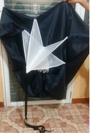 Imagen 2 de 8 de Paracaidas De Resistencia Para Entrenamiento Atletico