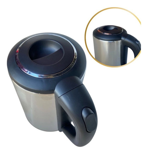 Chaleira Elétrica Inox Unitermi Agua Cafe Cha Quente 1,8 L 127/220v 127v