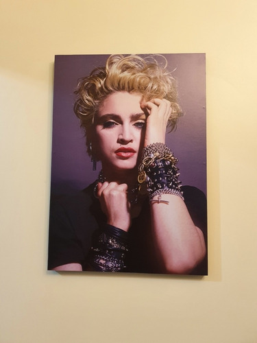 Poster Madonna Com Moldura Único No Mercado Livre