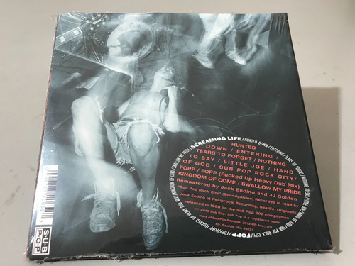 Soundgarden Screaming Life / Fopp Lacrado Raro Remast Import