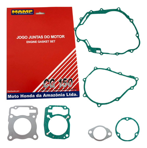 Juntas Motor Cg 150 Original Kit 2005 Em Diante 