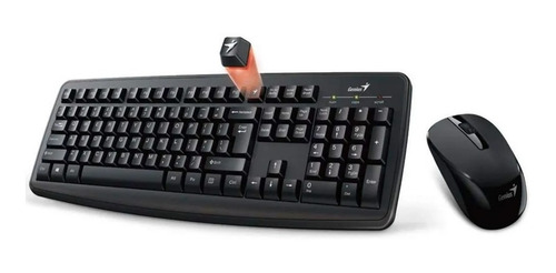 Imagen 2 de 6 de Teclado Y Mouse Inalambrico Genius Smart Km-8100 Km8100