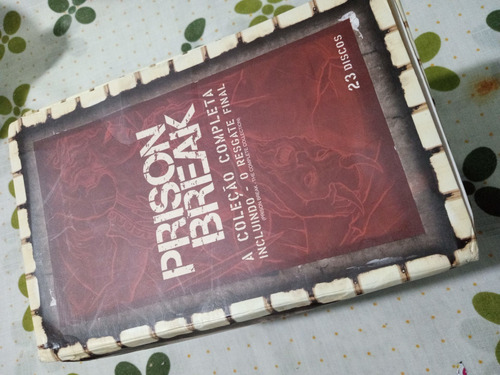 Dvd Prison Break Box Completo 23 Discos (Usado)