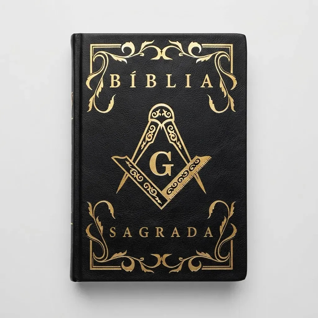 Biblia Sagrada Maçonica-edição De Luxo