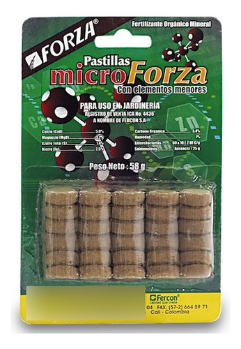 Pastillas Microforza X30