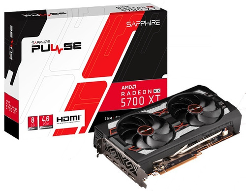 Imagem 1 de 1 de Placa Vídeo Sapphire Pulse Rx5700 Xt 8gb Em Ótimo Estado