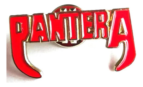 Pin Broche Pantera Banda Rock