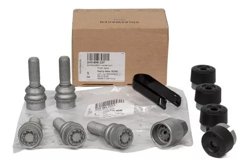 Kit Parafuso Antifurto Amarok Original Volkswagen 2h0698137 