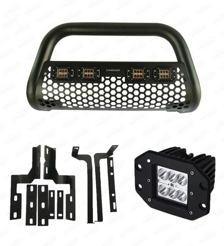 Burrera Tumbaburros 4 Focos Led Ford Ranger 2013-2022 