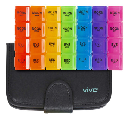 Vive Pill Organizer 3 Veces Al Día - Estabilizado 4 B1bl3