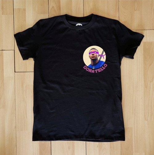 Playera Kylian Mbappé Donatello Campeón Punch