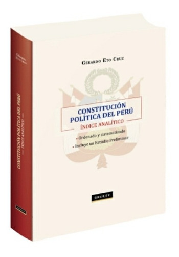 Constitución  Política. Del  Perú .  Original. 