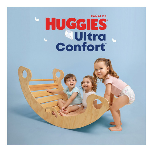 Pañales Huggies Ultraconfort Etapa 7 Niña 40 Piezas