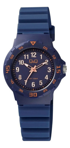 Reloj Q&q Vr19j018y Hombre Silicona - Óptica Caroli