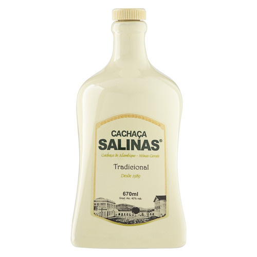 Cachaça de Alambique Salinas Garrafa 670ml