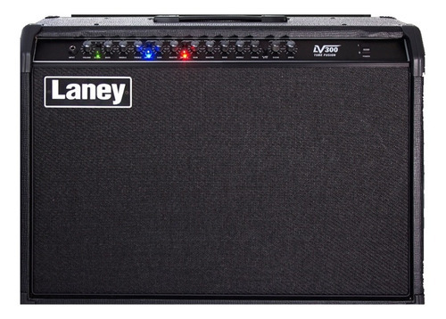 Amplificador Guitarra Electrica Laney Lv300t Lv Tube 2x12¨ Color Negro 110V/220V