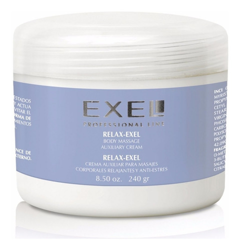 Relax Crema Masajes Corporales Relajantes Anti Estres Exel