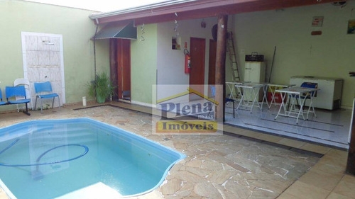 Imagem 16 de 19 de Salão À Venda E Locação Com 3 Vagas, Churrasqueira E Piscina - Jardim Macarenko- Sumaré/sp - Sl0311