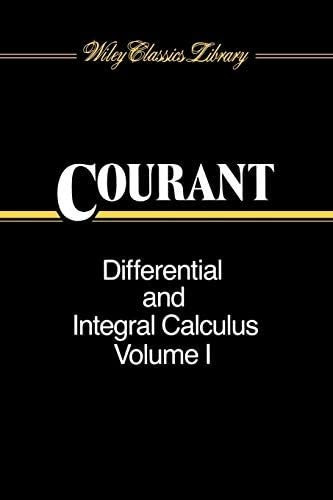 Libro: Differential And Integral Calculus, Vol. 1