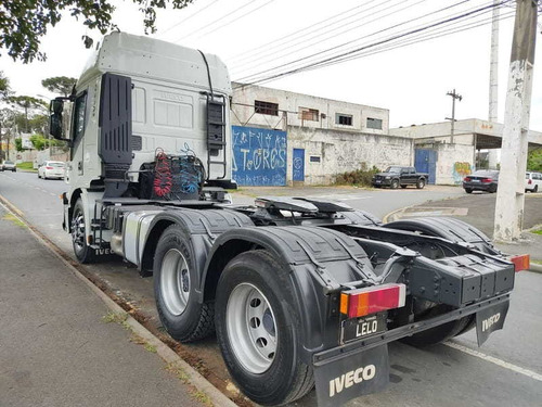 Imagem 7 de 14 de Iveco 400 6x2 Trucado Ano 2014 Automatico Teto Alto C/ Rodas