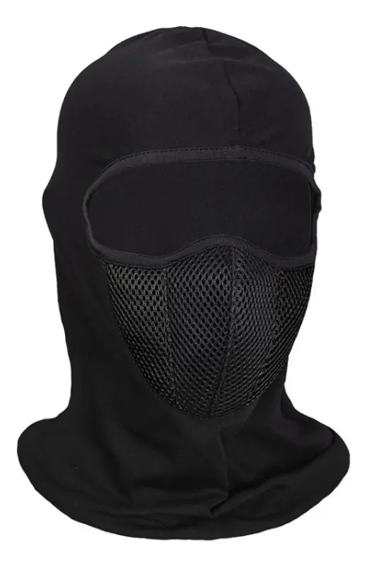 Balaclava Térmica Sancai Respirável para Motociclismo e Proteção UV