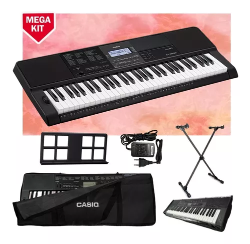 Teclado Musical Casio Ct-x800 Preto