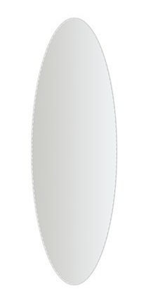 Espejo Oval 140x45 Cm Baño Dormitorio Bauen Cerámicas Castro