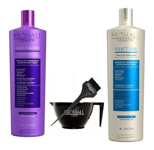 Kit Prohall Selagem Select One E Select Blond C/ Brindes