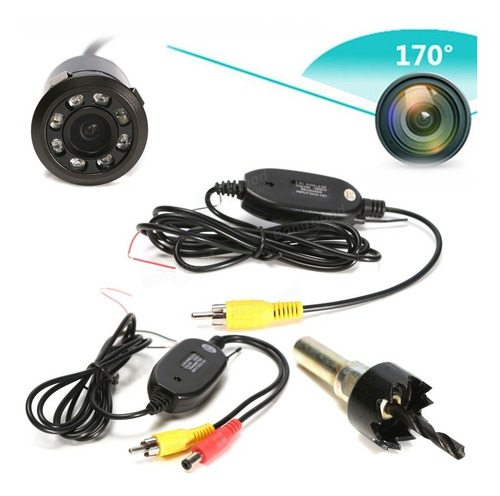 Camara De Retro Con Infrarojo Vision Nocturna Full Hd