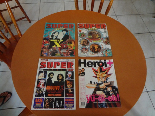 Revistas Herói Super (nº 1, 3 E 5)  E Herói + (nº 5)