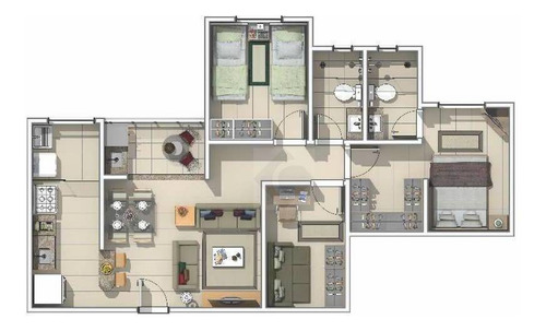 Imagem 17 de 30 de Apartamento Residencial À Venda, Jardim Sevilha, Indaiatuba - Ap0105. - Ap0105