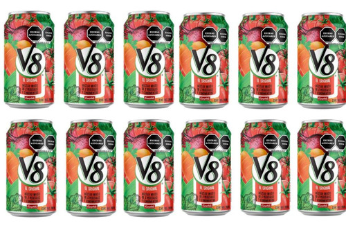 Jugo V8 Campbell's Tomate 12/340ml.