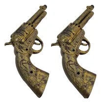 Comprar 2 Revolver De Xerife Arma Cowboy Pistola Velho Oeste Festas
