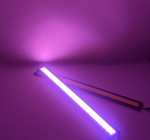 Par Mini Barras Led Cob 7w 17cm 12v Rosa Rosado Pink Fucsia