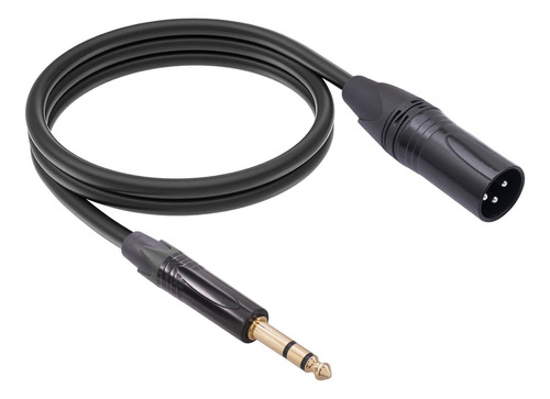 Cable De 6,35 A Xlr Para Micrófono De 1/4  Línea De 5m
