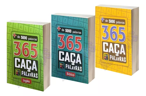 Livro 365 Caça Palavras (Bíblico)