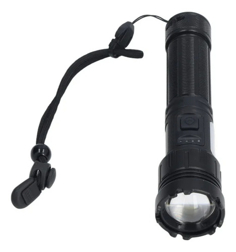 Linterna Led Cree L-39 2000 Lm Recargable Negro Luz Blanco
