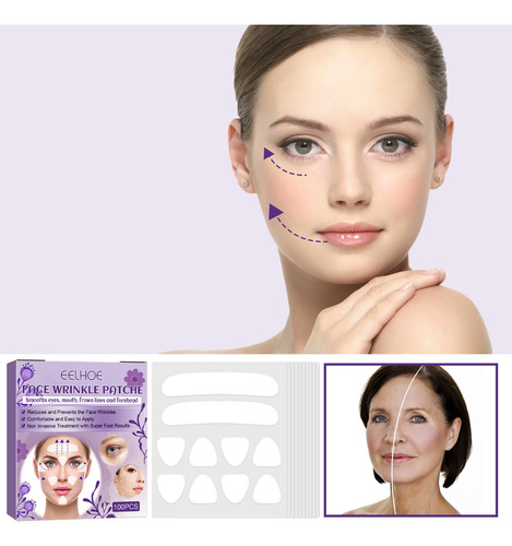 Tiras Eliminadoras De Arrugas Fineline Para Ojos R Face 9955