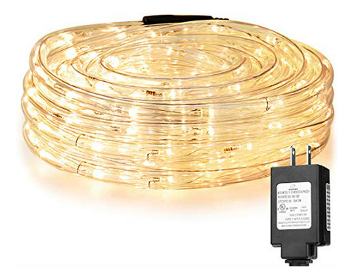 Manguera Led De Exterior, Le 33 Pies 240 Cuerda De Luz Led, 