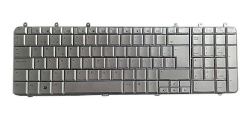 Teclado Hp Dv7-1000 Dv7-1100-dv7t Dv7z Pavilion Plateado