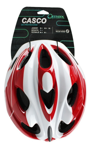 Casco Deportivo Infantil Red Qmax Color Rojo Talla S