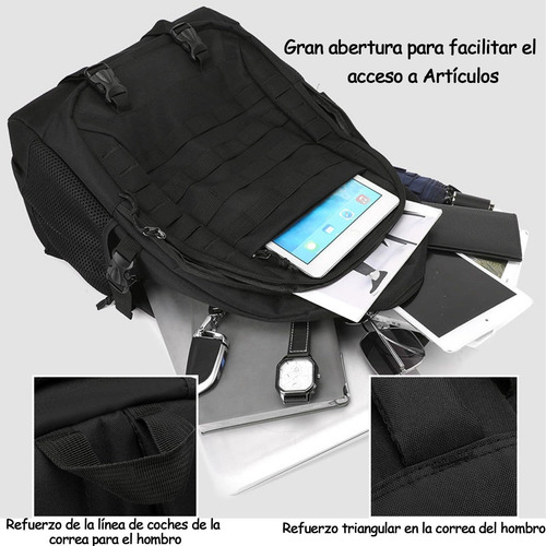 Mochila Viaje 45l Mochila Hombre Mochila Militar Mochila Tactica Pesca Para Deportes Al Aire Libre