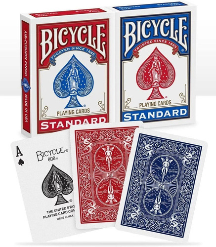 2 Barajas Cartas Bicycle Standard Cardistry Magia Poker
