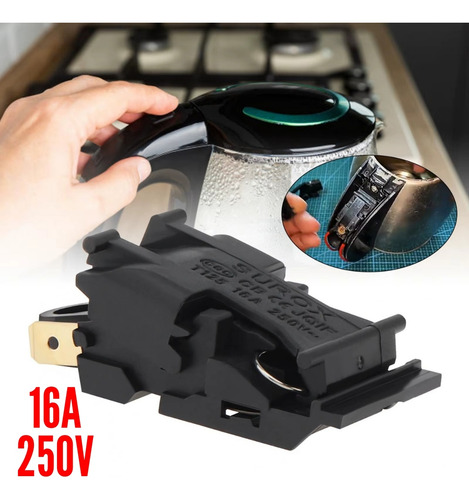 Interruptor Chave Para Chaleira Elétrica Bivolt 16a
