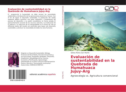 Libro: Evaluación De Sustentabilidad En La Quebrada De Humah