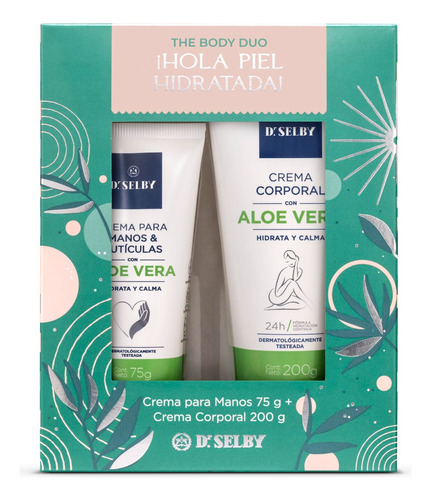 Body Duo Dr Selby® Aloe Vera | Crema Para Manos & Corporal