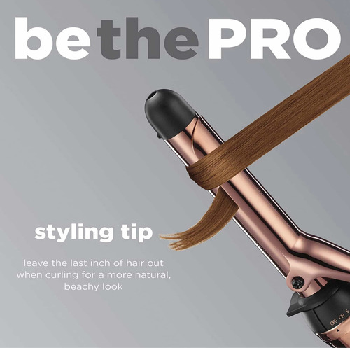 Tenaza Rizadora Infinitipro 1 By Conair Rose Gold Titanium