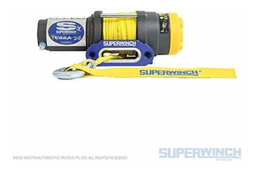 Tirador De 3500lbs Con Control Remoto - Superwinch Terra 35