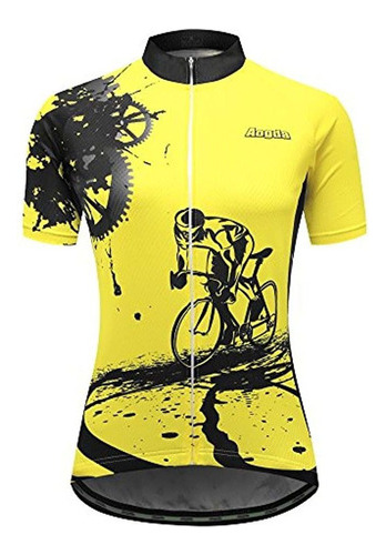 Maillot Ciclismo Mujer Aogda Bici Blusas Chaqueta De Bicicle